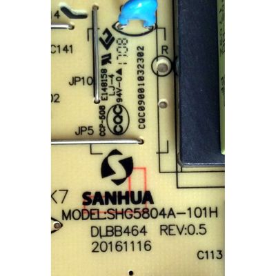 FUENTE DE PODER PARA TV TCL / NUMERO DE PARTE 81-PBE055-H90 / SHG5804A-101H / DLBB464 / SHG5804A02-101H / PANEL LVU550CS0T / ST5461D03-3 VER.2.1 / MODELOS 49S403TBAA / 49S405 / 49S405TDAA / 49S305TFAA / 55S401 / 55S401TCAA / 55S403TAAA / 55S405TEAA - Imagen 4